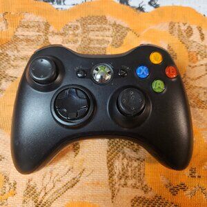 Microsoft Xbox 360 Wireless Controller Model 1403 OEM Tested Black